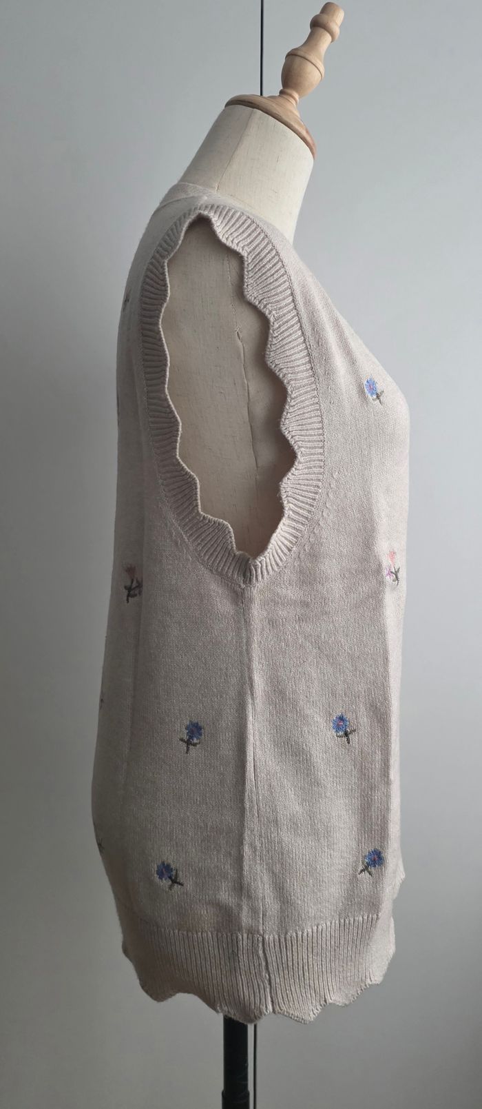 Pull sans manches object, taille L - photo numéro 2