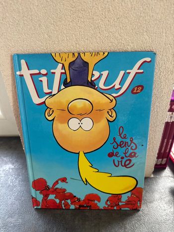 Livre bande dessiné titeuf le sens de la vie