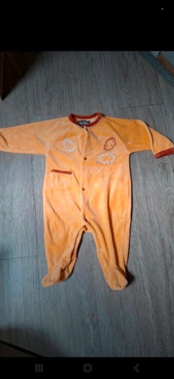 Pyjama épais ouverture devant Tout compte fait 6mois 👻