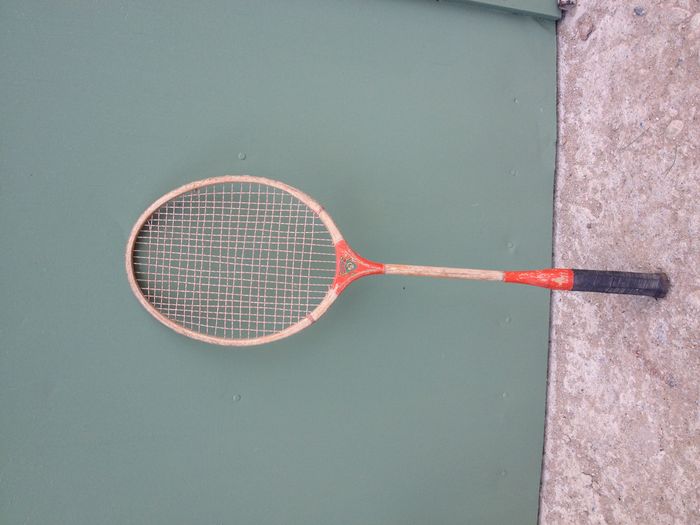 Accessoire de sport raquette de badminton en bois