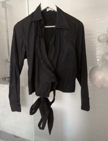 Chemise cache coeur fronce