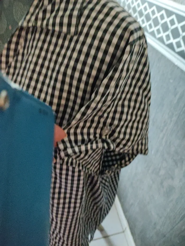 Chemise pied de poule taille 56 - photo numéro 6
