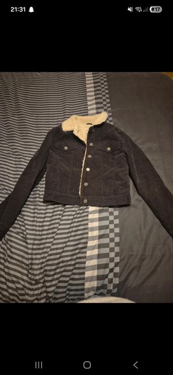 Veste en Jean Noir 