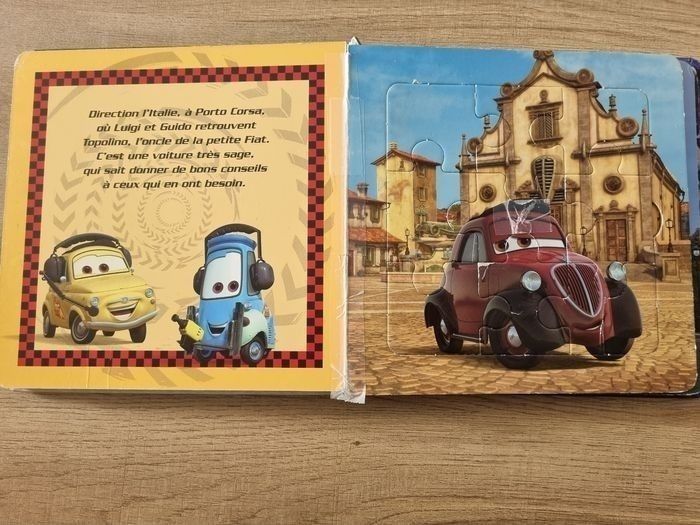 Livre puzzle cars - photo numéro 7