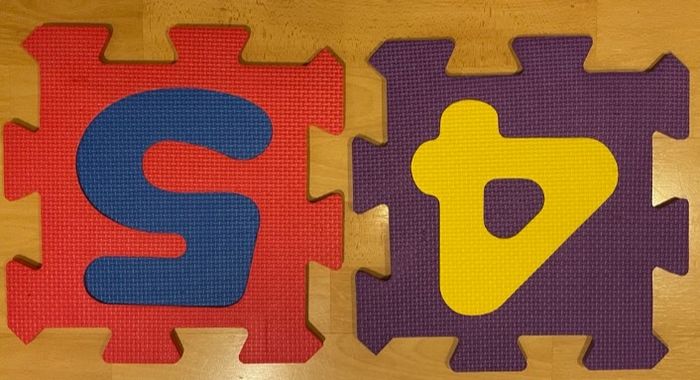 10 dalles tapis puzzle en mousse chiffres 32x32cm - photo numéro 7