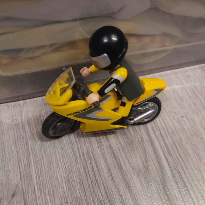 Playmobil 5116 moto de course manque béquille