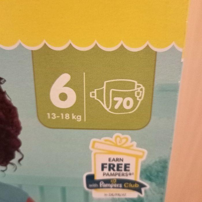 Pampers premium protection taille 6 (140 couches) - photo numéro 2