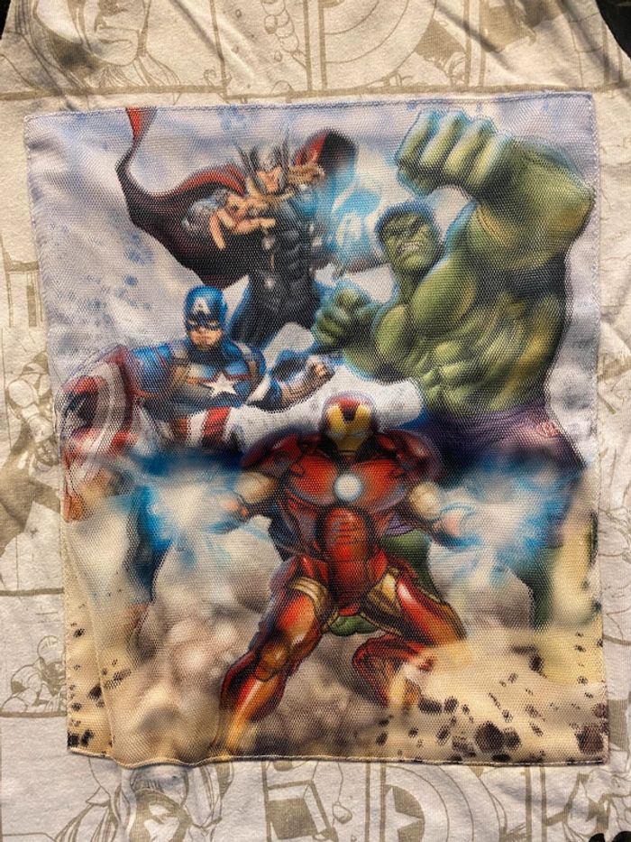 T-shirt Avengers Desigual taille 5/6 ans - photo numéro 2