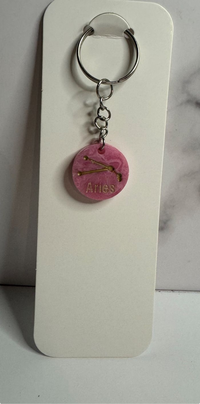 Porte clef signe astro bélier