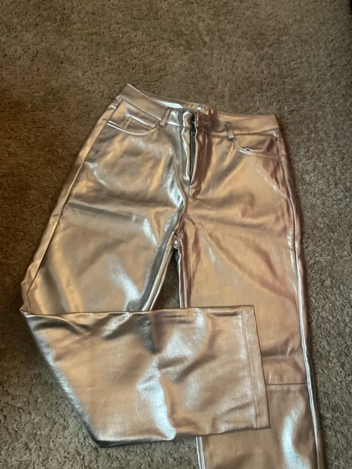 Pantalon argenté