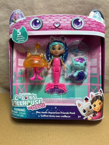 Gabby chat sirène coffret amis mer-veilleux Gabby’s Dollhouse