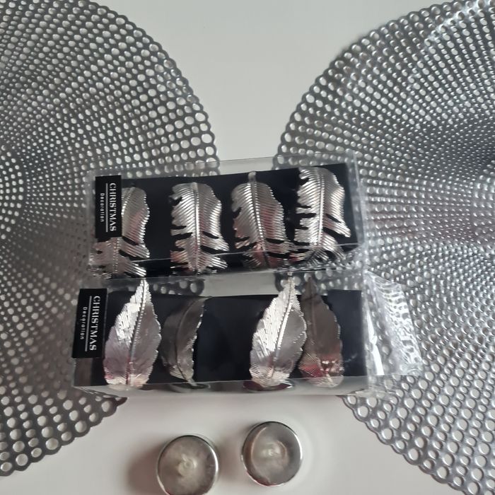 Magnifique lot de décorations de noel argenté - photo numéro 2