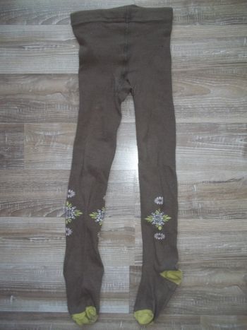 Collant kaki à motif 6 ans