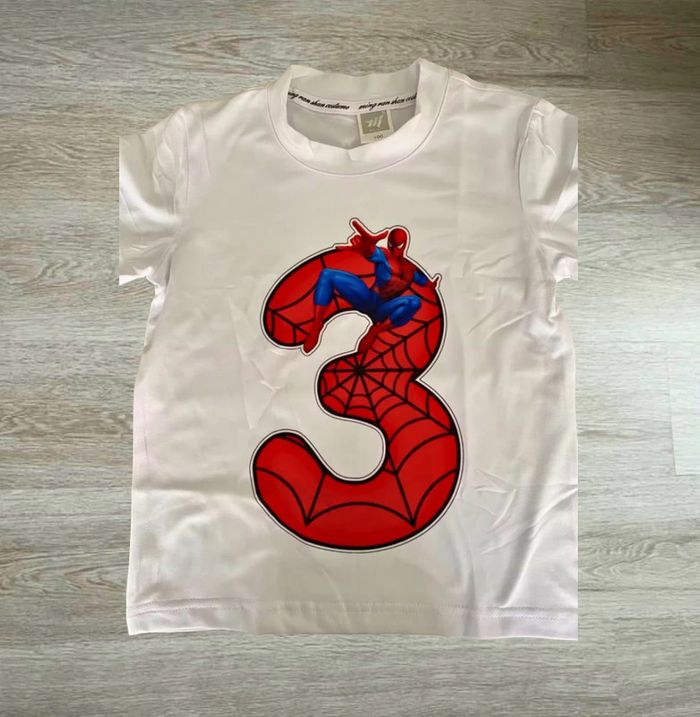 t-shirt Spiderman 3 ans