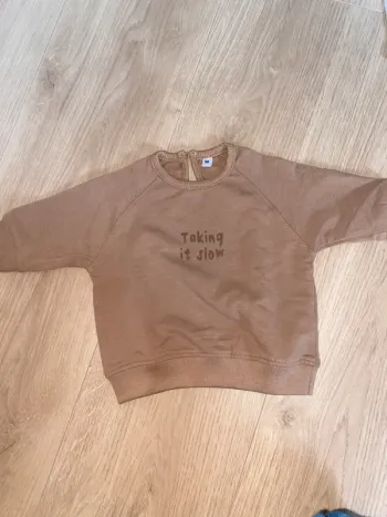 Sweat Zeeman “Taking it slow” - Taille Naissance