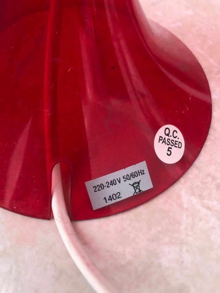 Lot de 2 lampes de chevet ikea - photo numéro 3