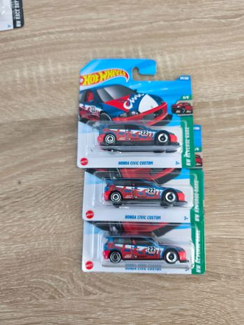 Hot wheels Renault Espace F1 corvette honda F1  th