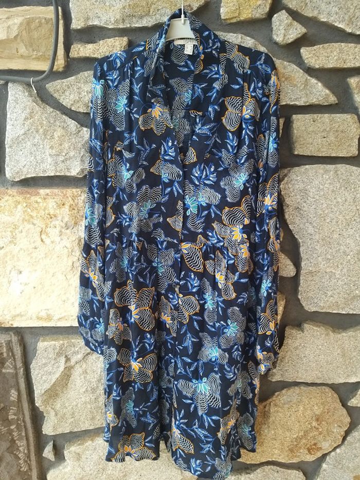 Robe femme bleue marine