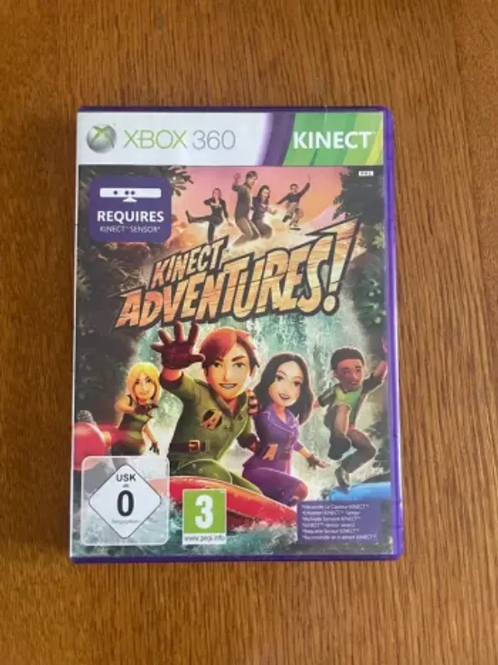 Jeu Xbox 360 kinect aventures