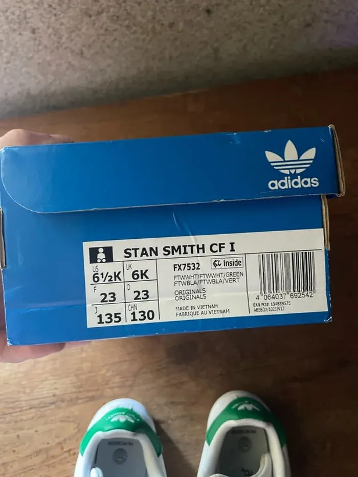 Stan smith taille 23 - photo numéro 8