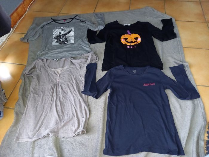 Lot 4 t-shirts 10 ans