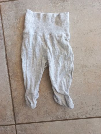 Legging ou bas de pyjama léger mixte bébé gris 3 mois Kiabi