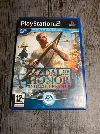 Medal of Honor soleil Levant Jeu PS2 complet VF Sony