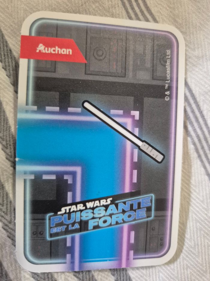 Carte Star Wars Auchan 2025 n°69 Dark Vador - photo numéro 2