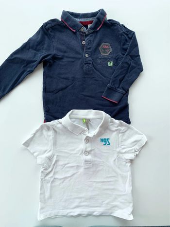Lot de deux polos 3 ans