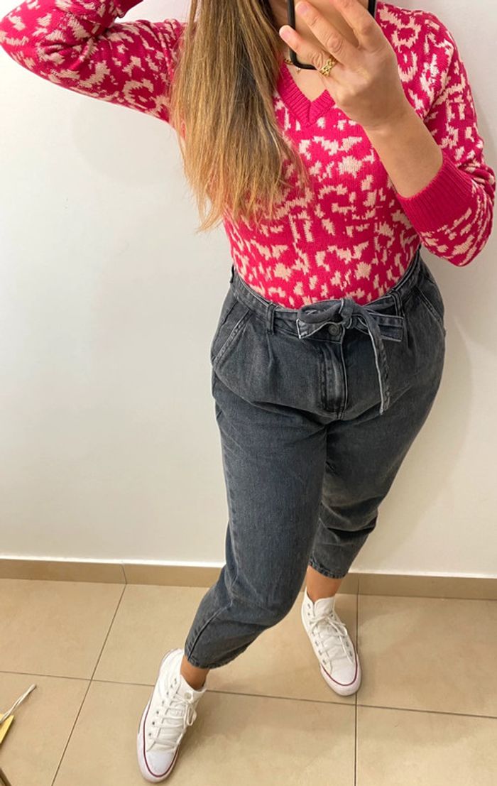 Pull Léopard Taille S - photo numéro 3
