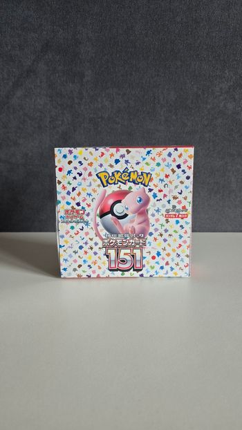 Display Pokemon Japonais - SV2a ( 151 ) - JPN - 1st Print