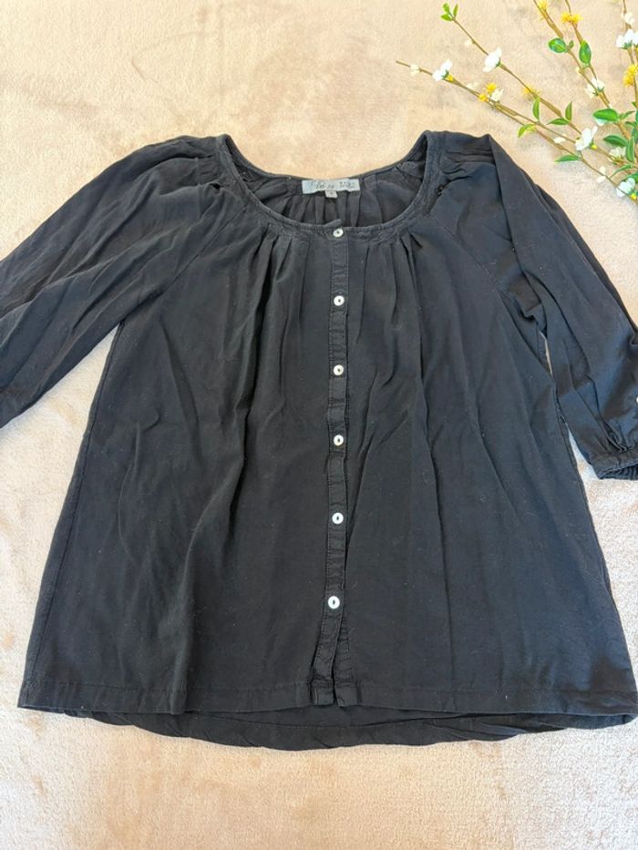 Blouse manches 3/4 femme L-XL - photo numéro 2