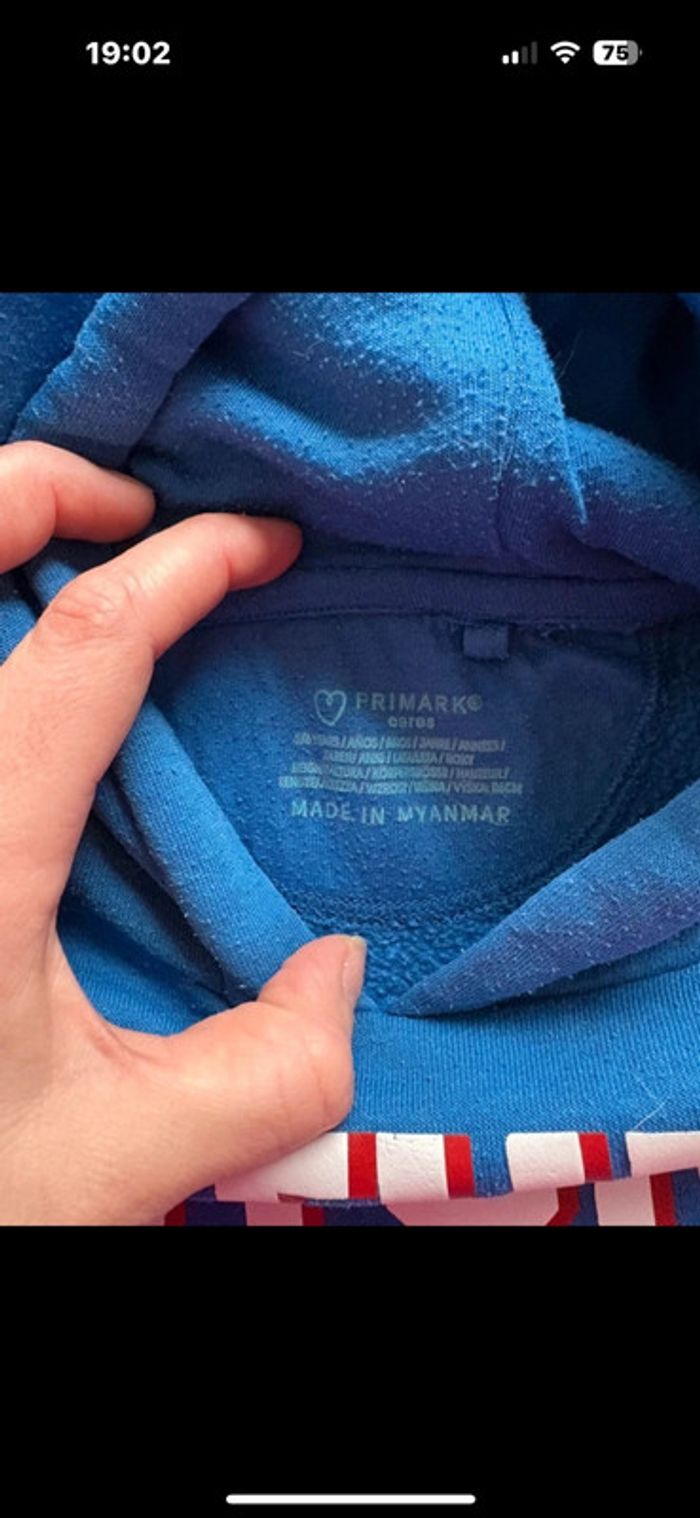 Pull à capuche 5-6 ans - photo numéro 3