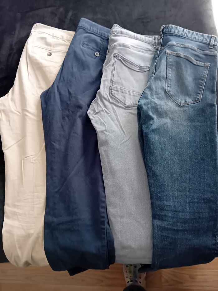 Lot de 4 pantalons hommes