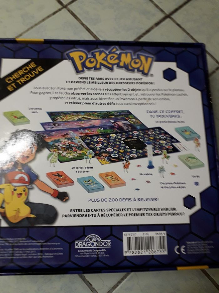 Pokemon le grand jeu du cherche et trouve - photo numéro 2