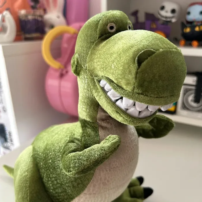 Peluche disney rex toy story dinosaure - photo numéro 2