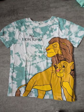 T-shirt garçon 2/4 ans Le Roi lion comme NEUF