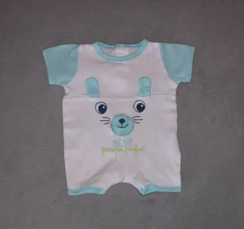 Combishort bébé