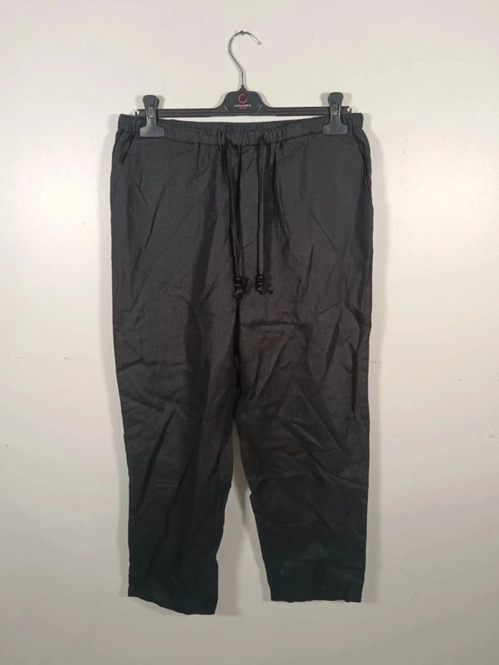 C6 pantacourt noir Mango M