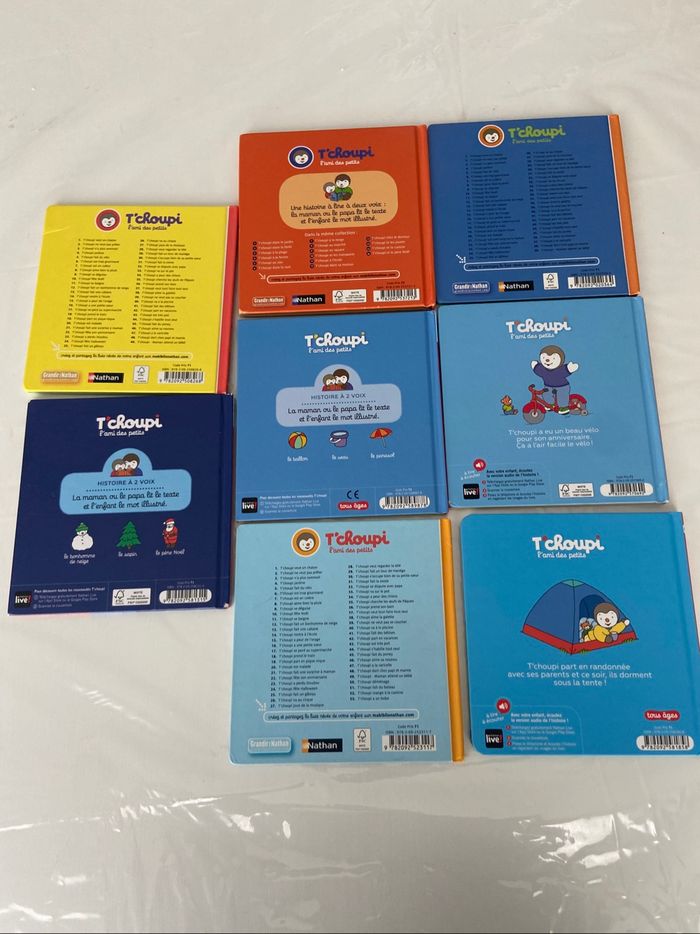 Lot de 8 livres tchoupi - photo numéro 2