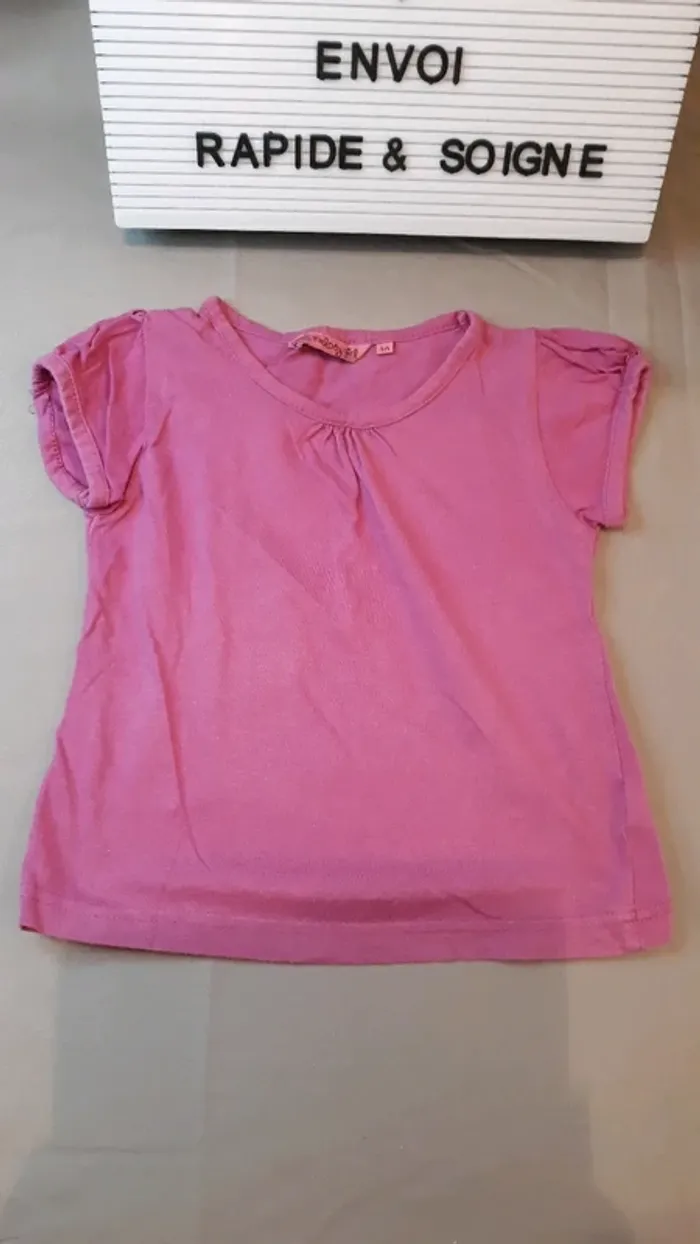T shirt manche courte 4 ans - photo numéro 4
