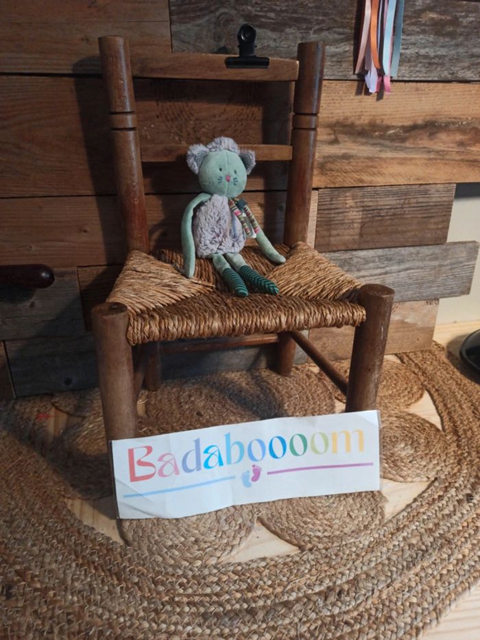 Peluche Minoucha hochet moulin roty tbe