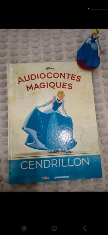 15eme audioconte magique collection altaya deagostini livre et figurine disney audio conte