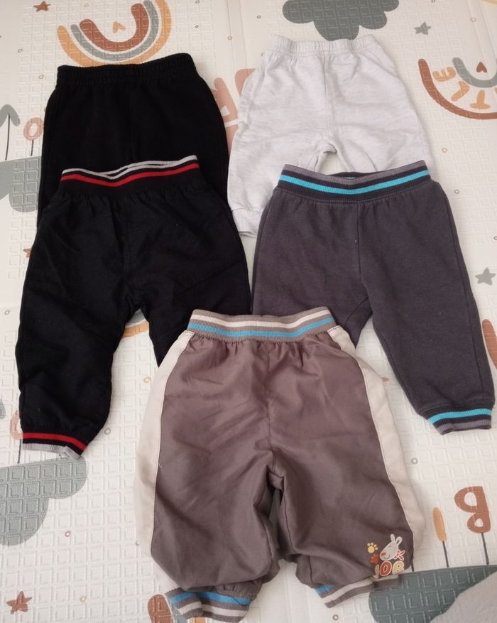 🧒 Lot de 22 pantalons garçon – hiver, bien chauds, 6 mois - photo numéro 6
