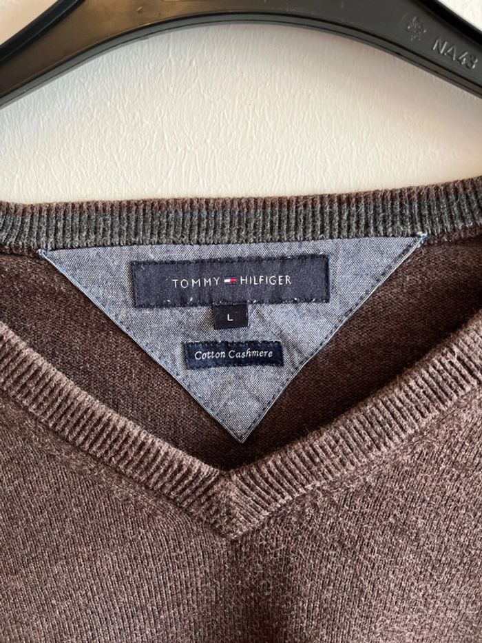 Pull classique taille L homme Tommy Hilfiger - photo numéro 3