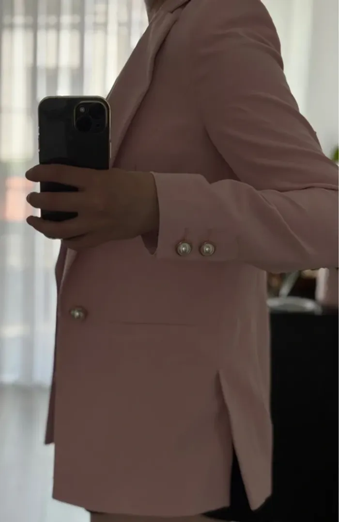 Blazer elegant rose - photo numéro 2