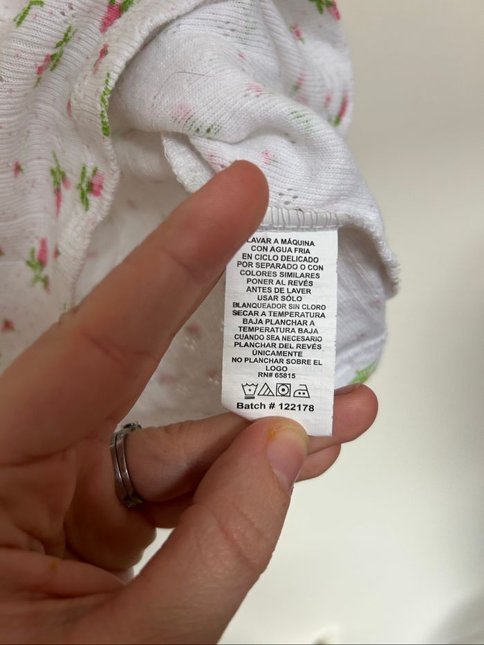 Tee-shirt fleuri 100% coton - Pink Angel - 5/6 ans - photo numéro 3