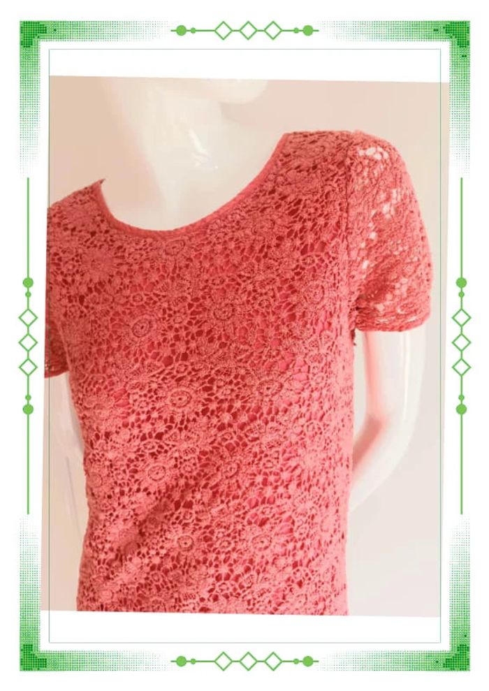 Robe en crochet nafnaf - photo numéro 2