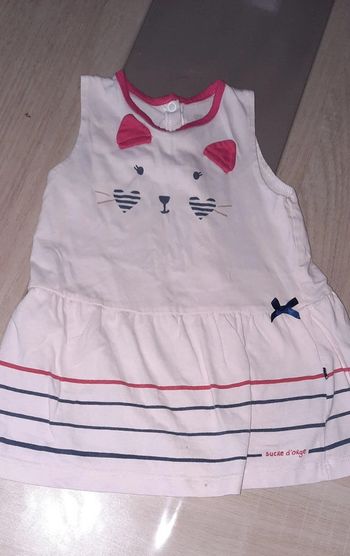 Robe sucre d'orge 12 mois