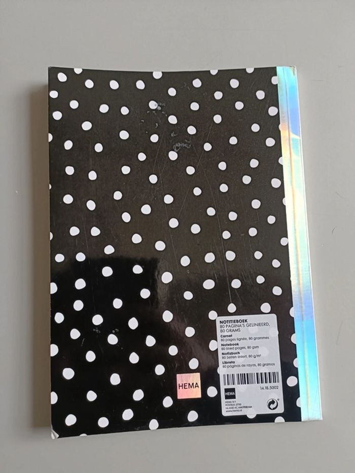Petit cahier grand carreaux hemma - photo numéro 2